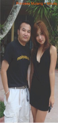 Mouky with Model - Sao Mulang