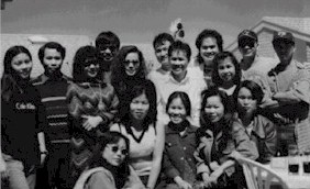 With our young laopress.com staff members.